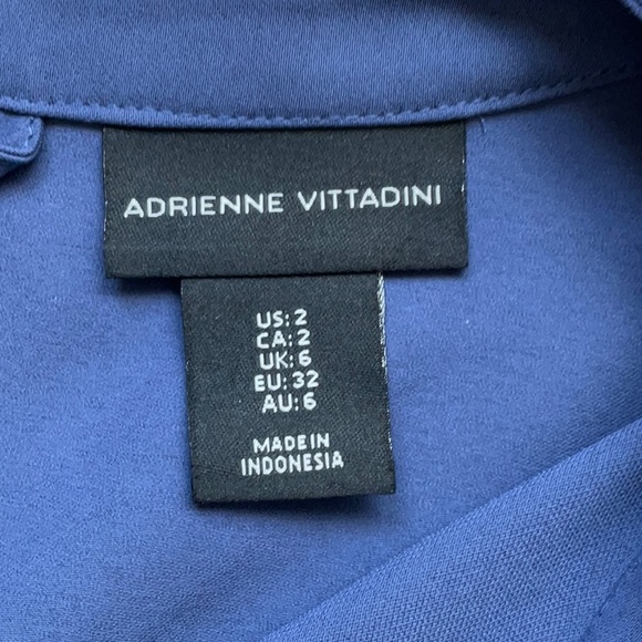 Adrienne Vitttadini banded collar Dress NWOT - Picture 8 of 10